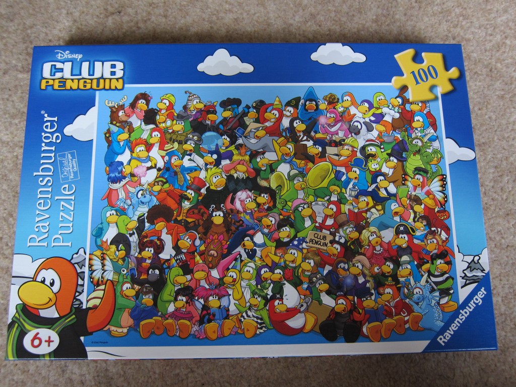 club penguin puzzle 100 piece