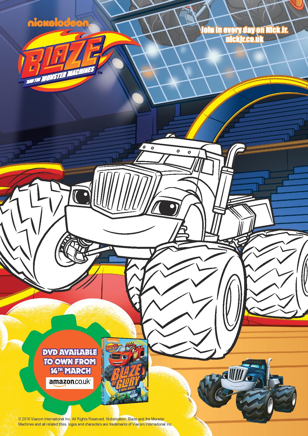 Blaze And The Monster Machines Blaze Of Glory DVD Review Cotswold Mum