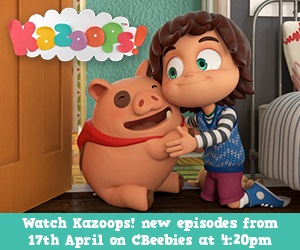 NEW Kazoops hits CBeebies TODAY! - Cotswold Mum