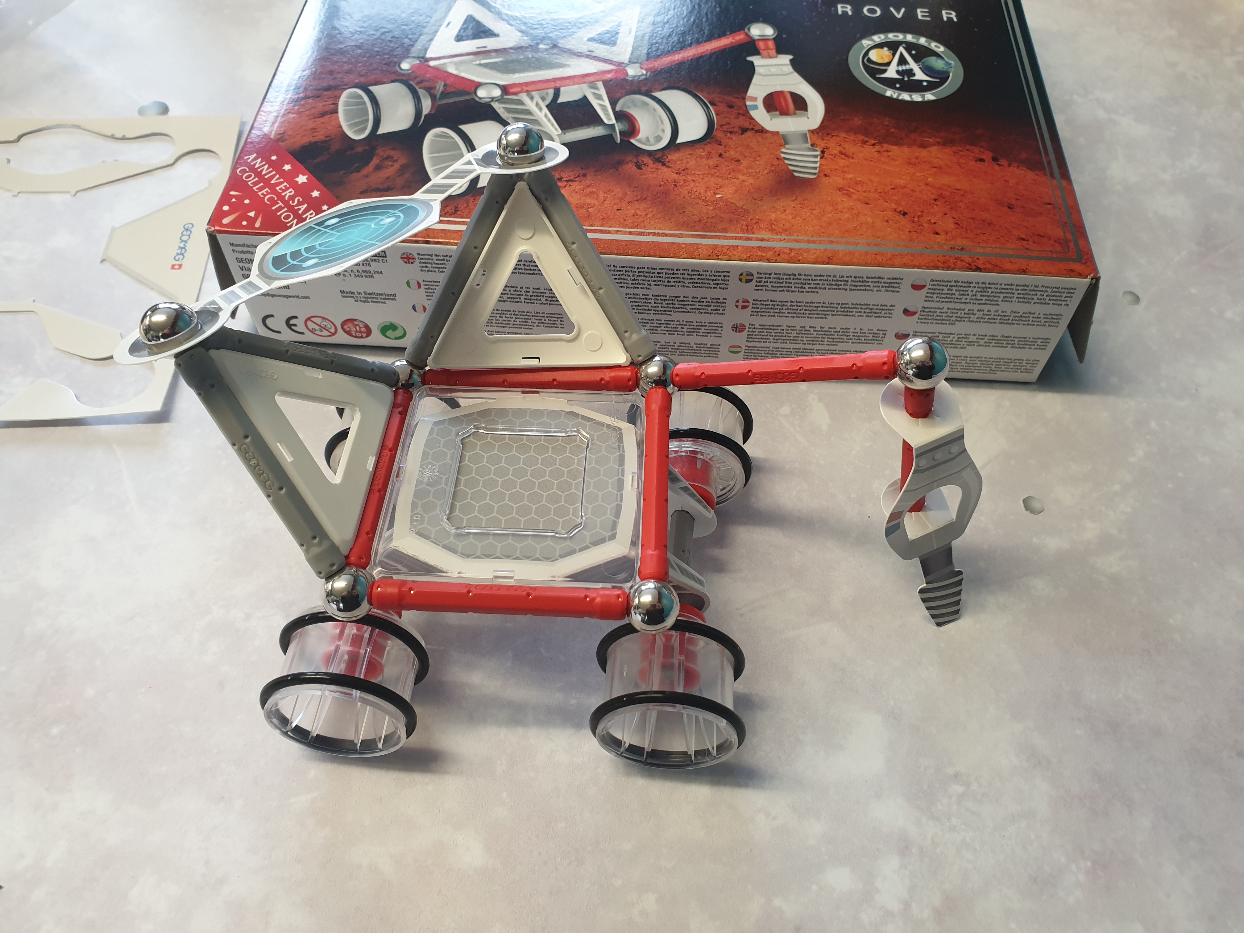 Review: GEOMAG Special Edition – NASA Rocket & Rover - Cotswold Mum
